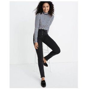 Madewell Tall Curvy High-Rise Jeans in Berkeley Wash: Button-Front Edition (30T)